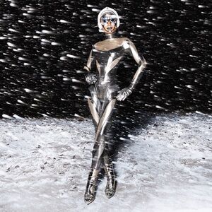 Mugler Silver Bodysuit & Leggings